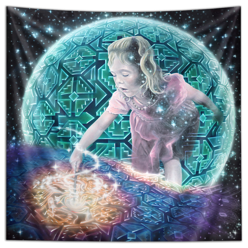 Young Sourceress Tapestry